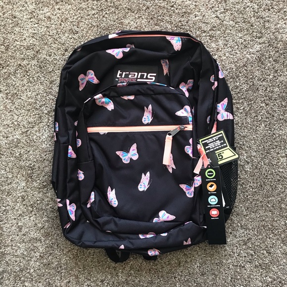 Jansport Bags Jansport Trans Butterfly Ballet Backpack Poshmark